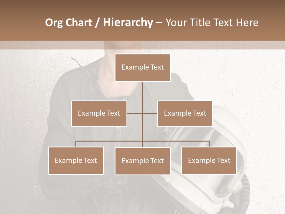 Future Woman Gray PowerPoint Template