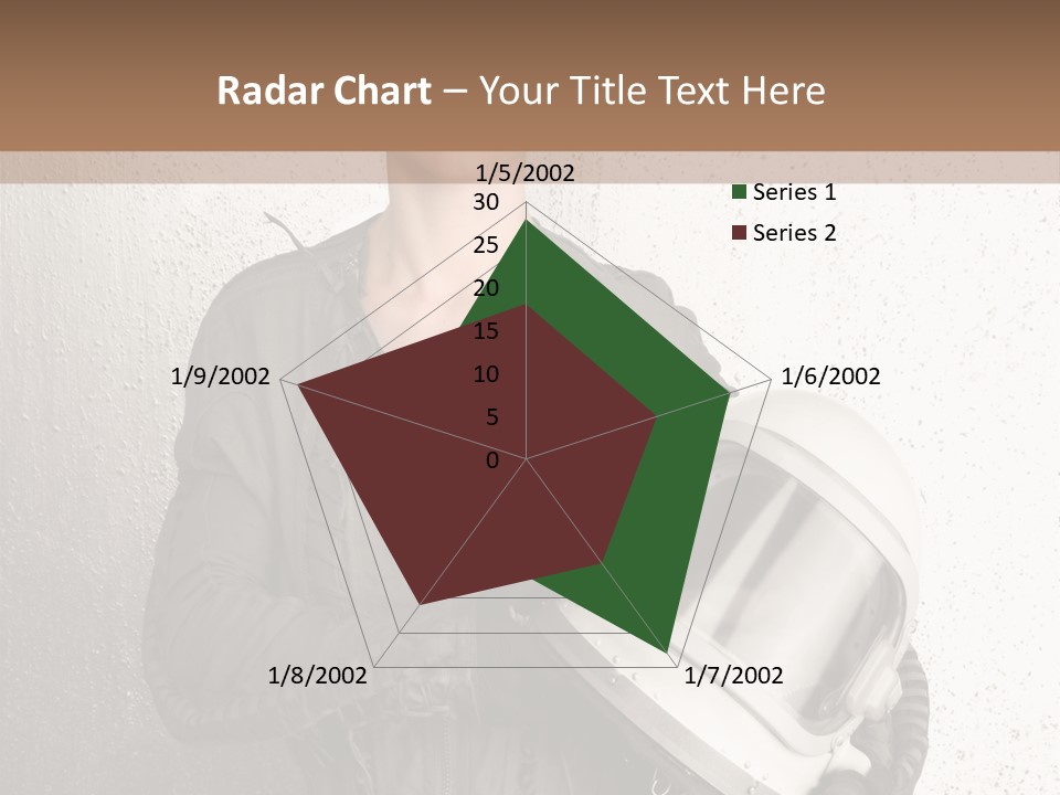 Future Woman Gray PowerPoint Template
