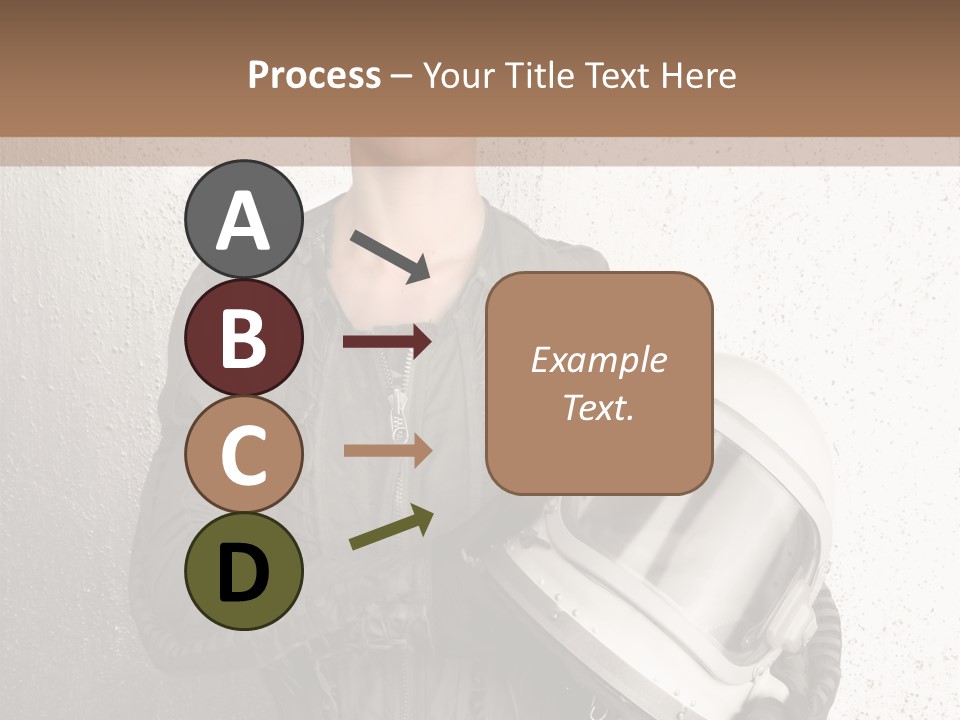 Future Woman Gray PowerPoint Template