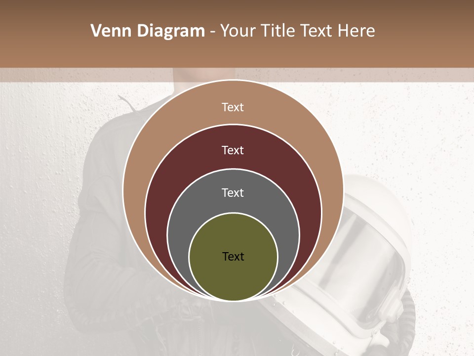 Future Woman Gray PowerPoint Template