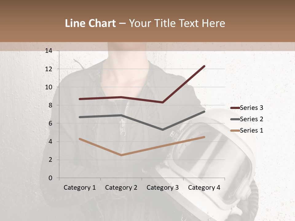 Future Woman Gray PowerPoint Template