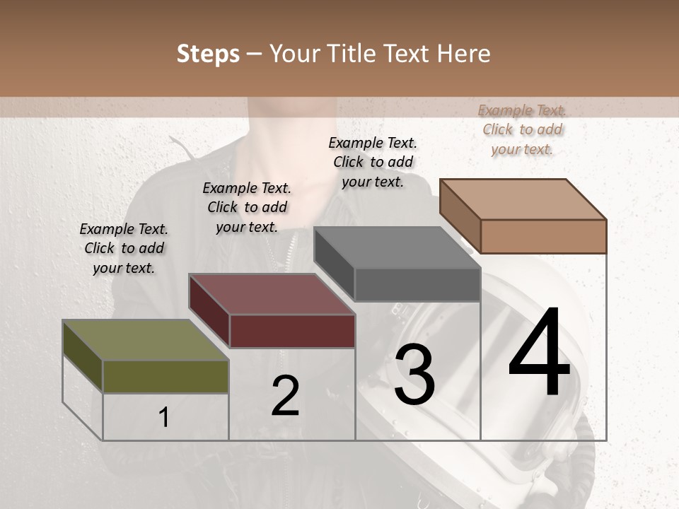 Future Woman Gray PowerPoint Template