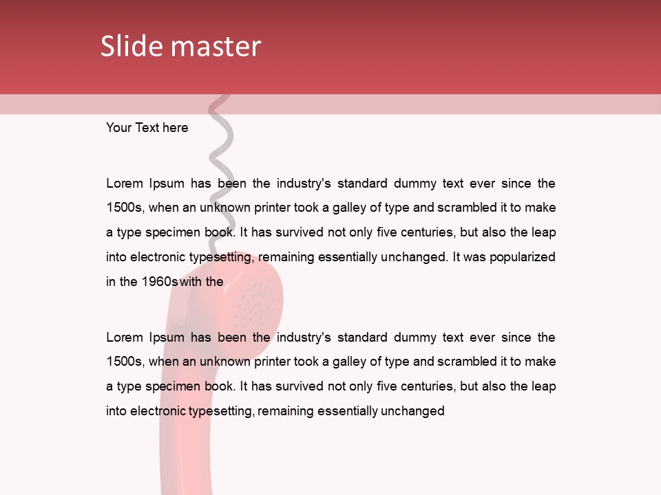 Technology Spring Solution PowerPoint Template