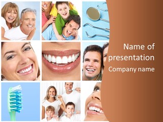 Smile Fresh Women PowerPoint Template