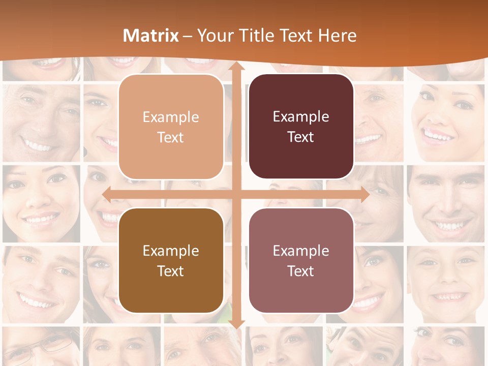 Health Mouth Elderly PowerPoint Template