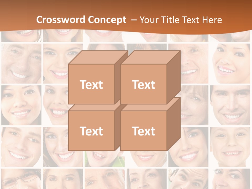 Health Mouth Elderly PowerPoint Template