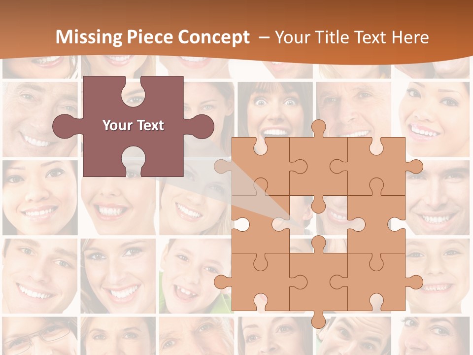 Health Mouth Elderly PowerPoint Template