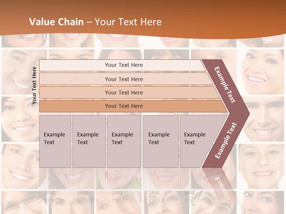 Health Mouth Elderly PowerPoint Template