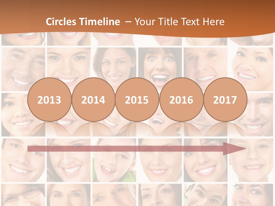 Health Mouth Elderly PowerPoint Template