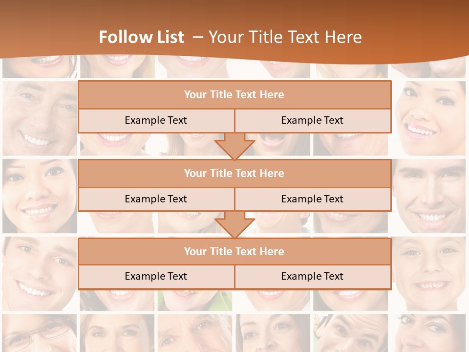 Health Mouth Elderly PowerPoint Template