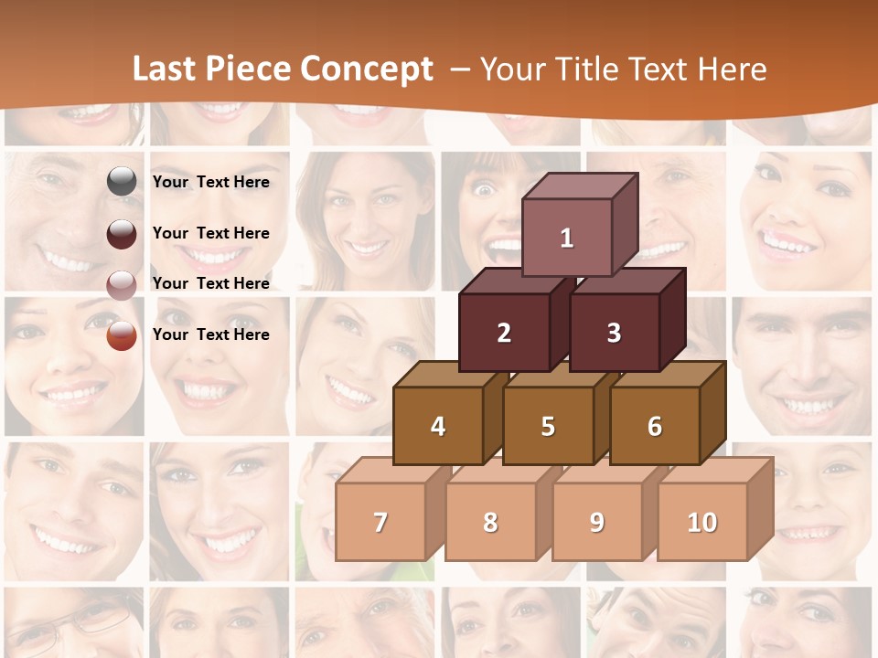 Health Mouth Elderly PowerPoint Template