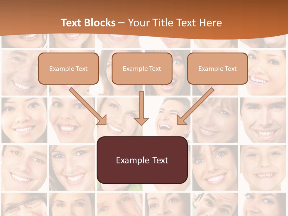 Health Mouth Elderly PowerPoint Template
