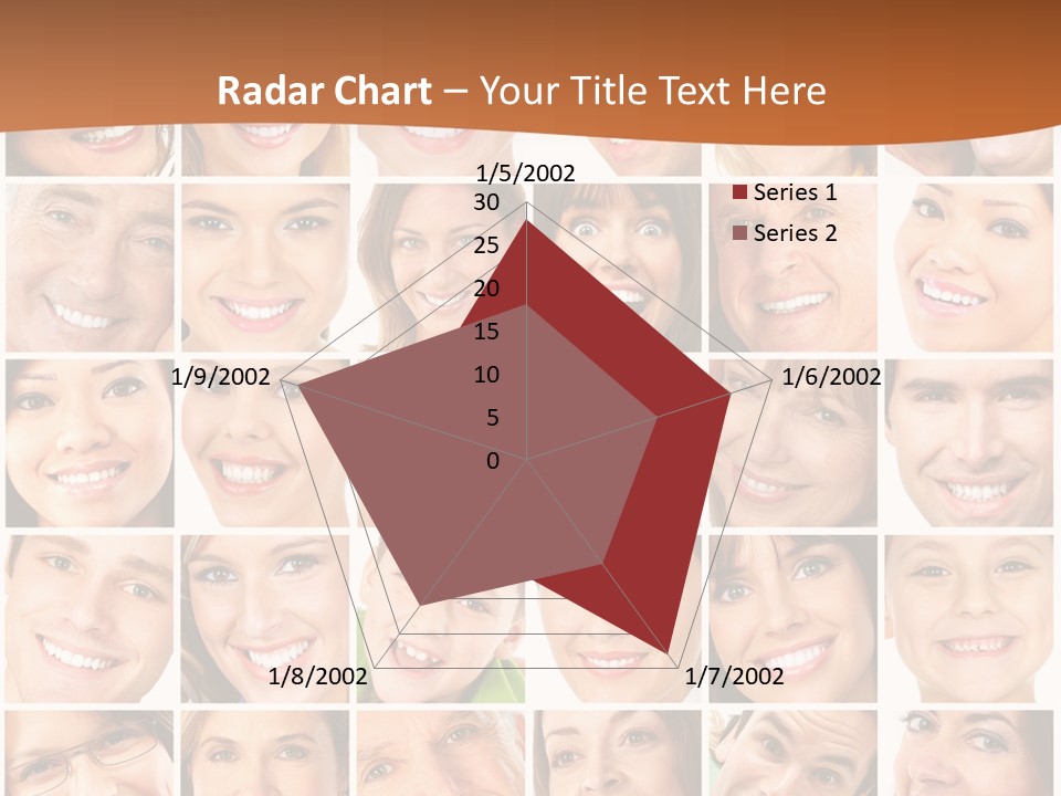 Health Mouth Elderly PowerPoint Template