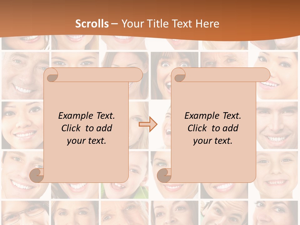 Health Mouth Elderly PowerPoint Template