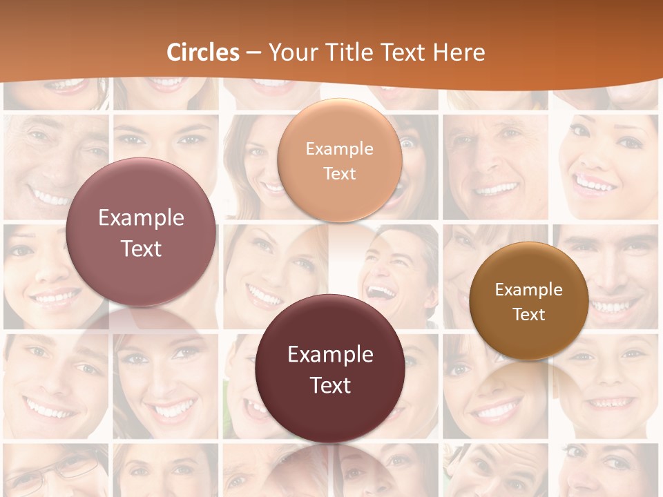 Health Mouth Elderly PowerPoint Template