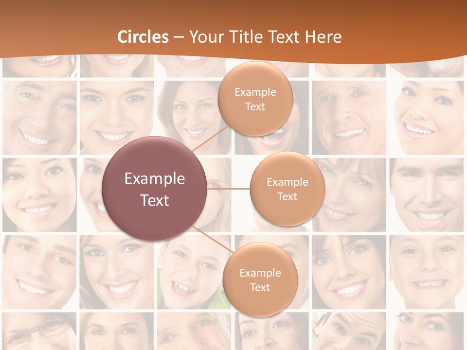 Health Mouth Elderly PowerPoint Template