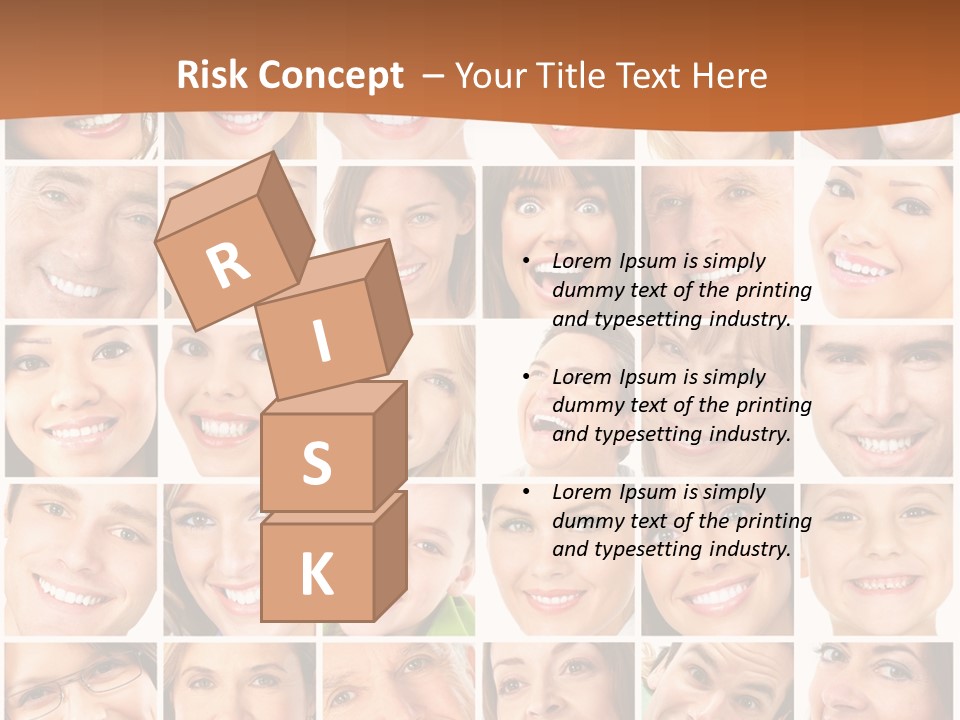 Health Mouth Elderly PowerPoint Template