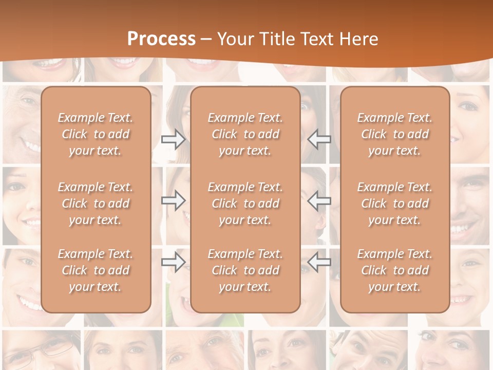 Health Mouth Elderly PowerPoint Template