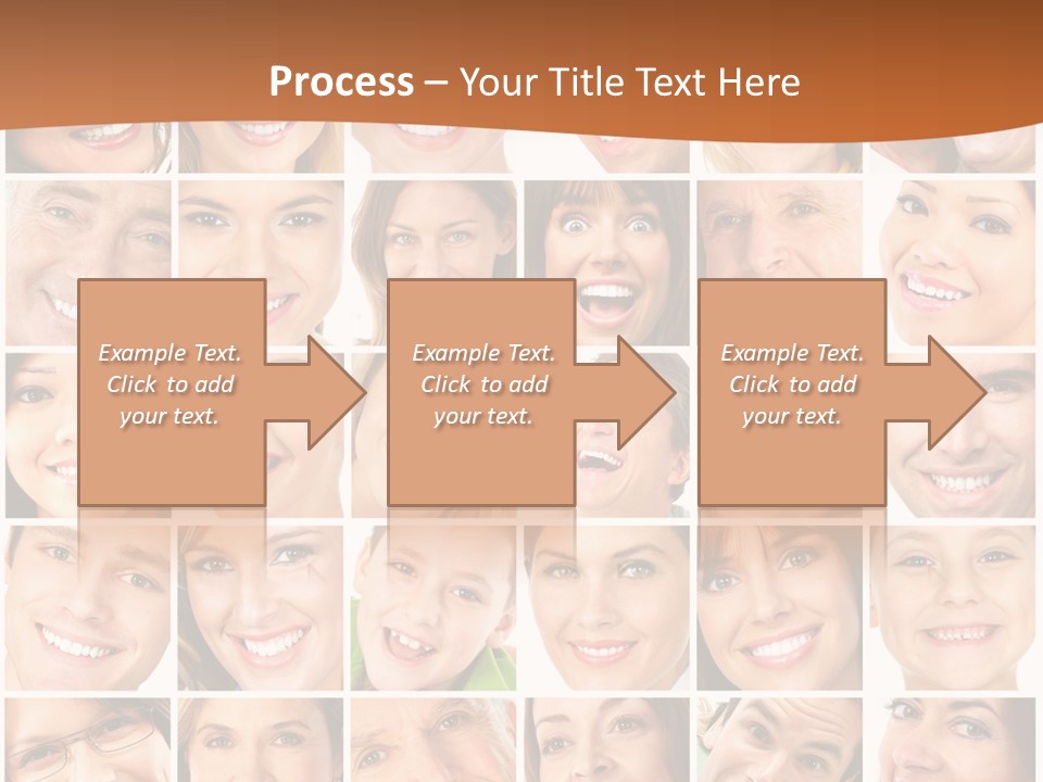 Health Mouth Elderly PowerPoint Template