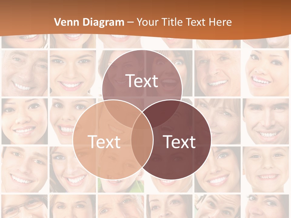 Health Mouth Elderly PowerPoint Template