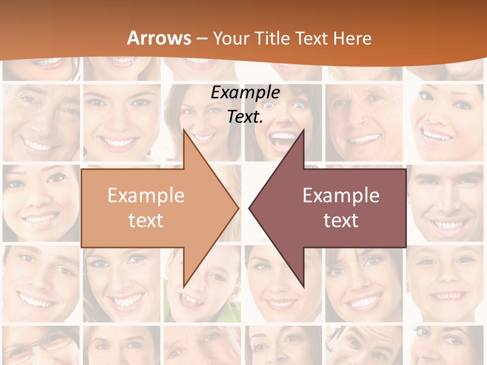 Health Mouth Elderly PowerPoint Template