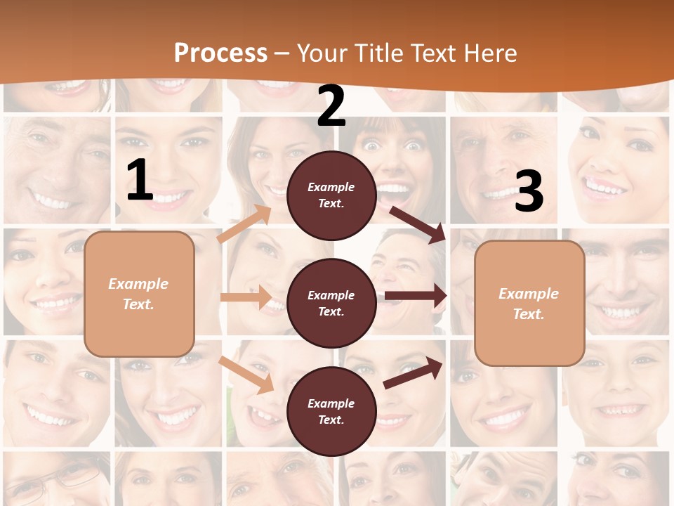 Health Mouth Elderly PowerPoint Template