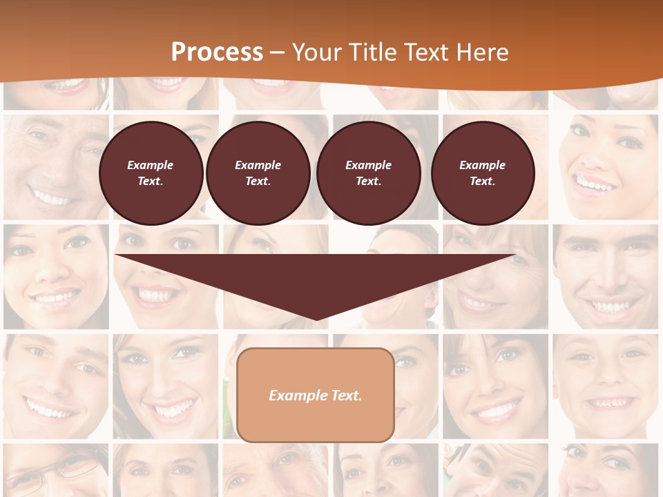 Health Mouth Elderly PowerPoint Template