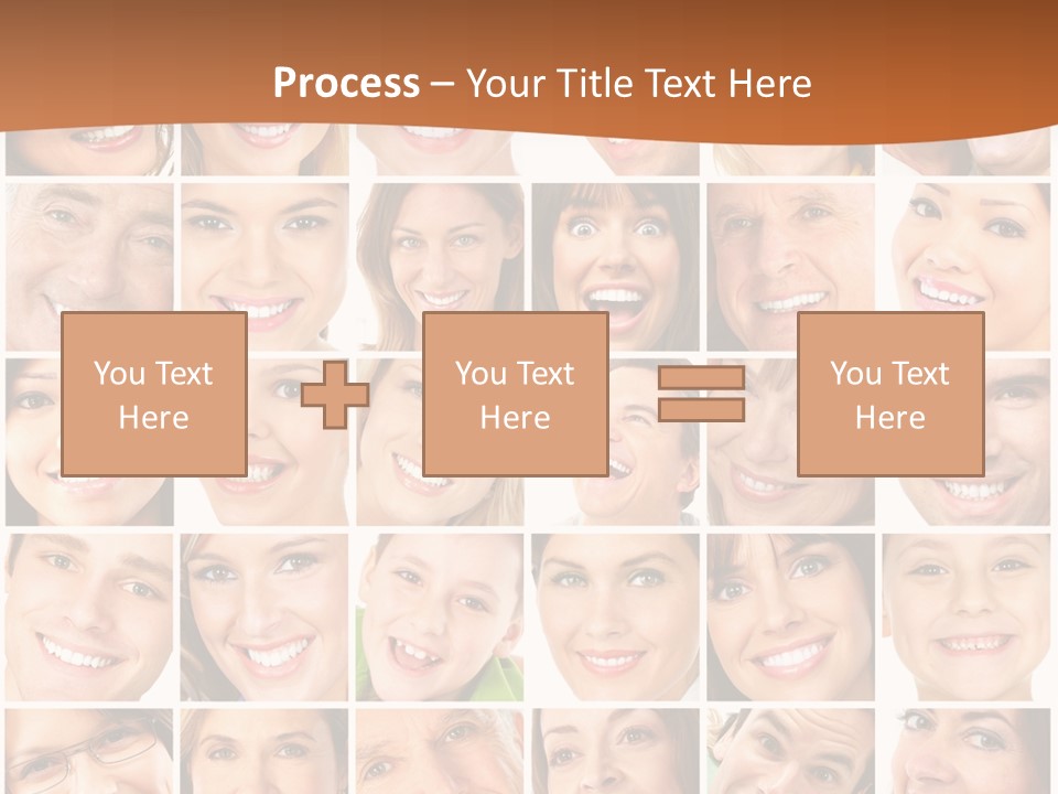 Health Mouth Elderly PowerPoint Template