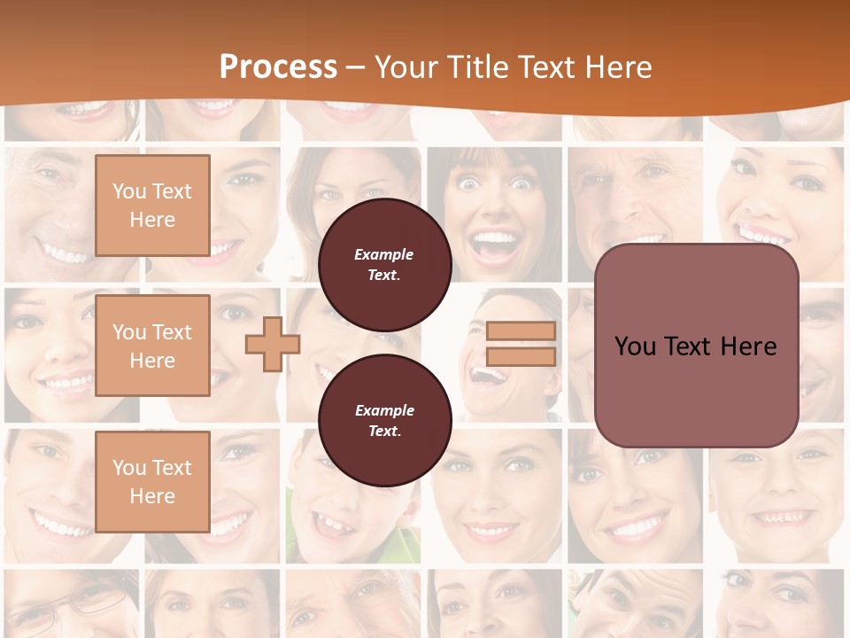 Health Mouth Elderly PowerPoint Template