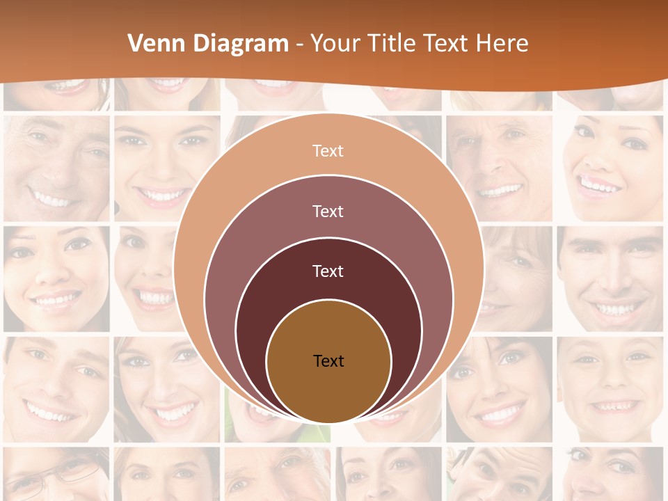 Health Mouth Elderly PowerPoint Template