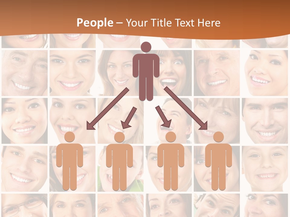 Health Mouth Elderly PowerPoint Template