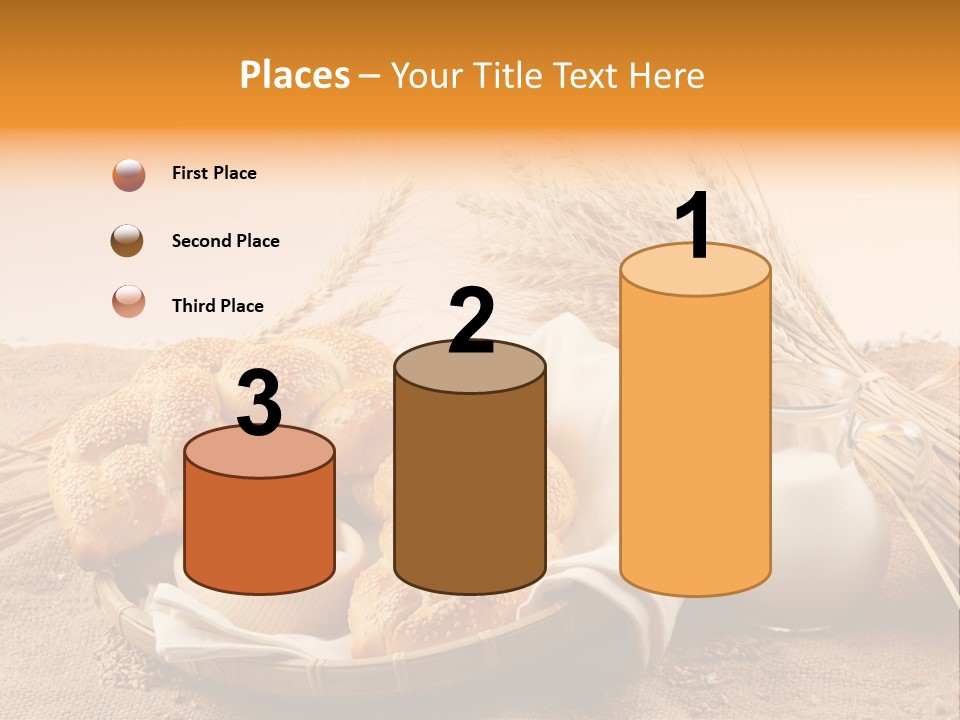 Wooden Bread Grain PowerPoint Template