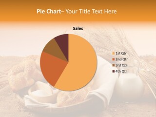 Wooden Bread Grain PowerPoint Template