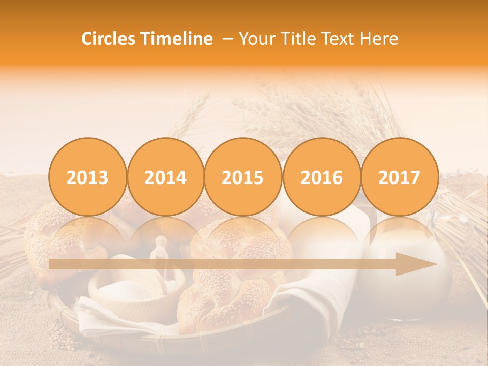 Wooden Bread Grain PowerPoint Template