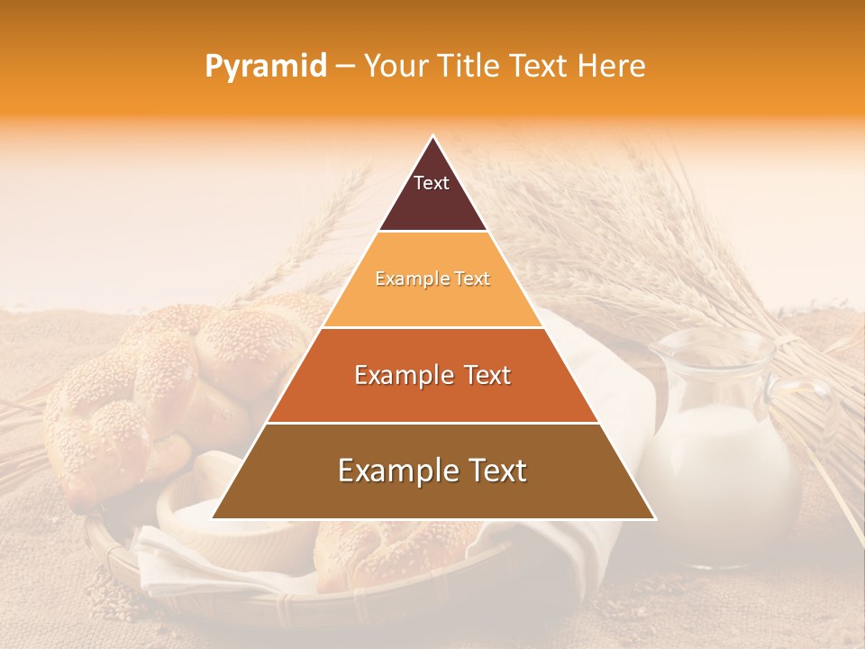 Wooden Bread Grain PowerPoint Template