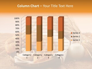 Wooden Bread Grain PowerPoint Template