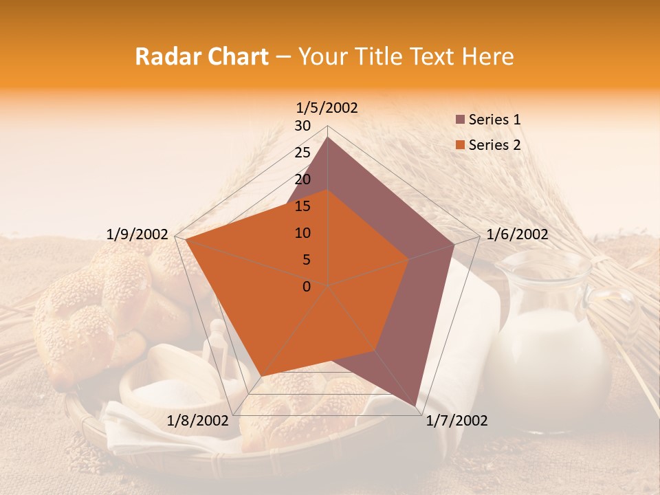 Wooden Bread Grain PowerPoint Template