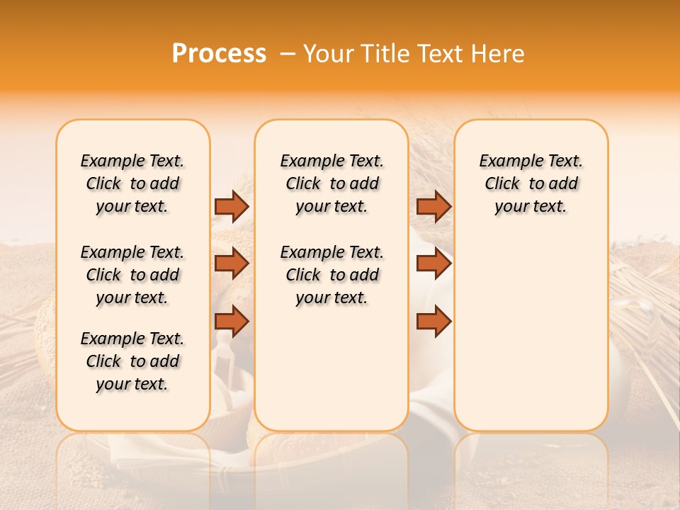 Wooden Bread Grain PowerPoint Template