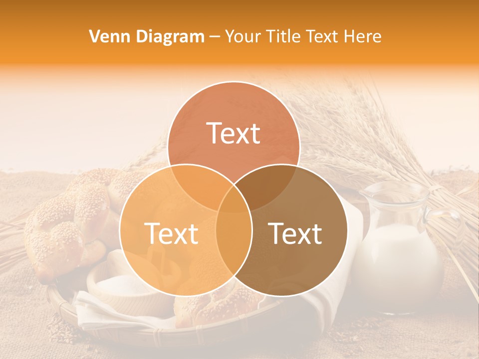 Wooden Bread Grain PowerPoint Template