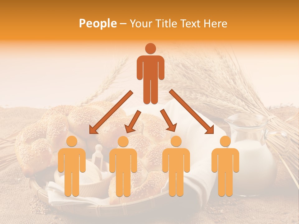 Wooden Bread Grain PowerPoint Template