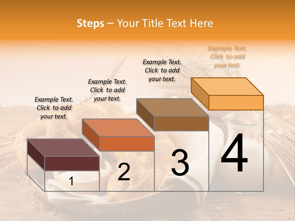 Wooden Bread Grain PowerPoint Template