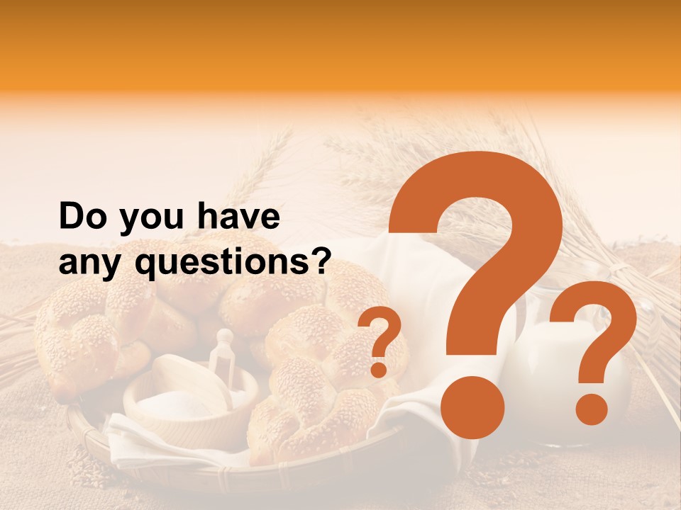 Wooden Bread Grain PowerPoint Template