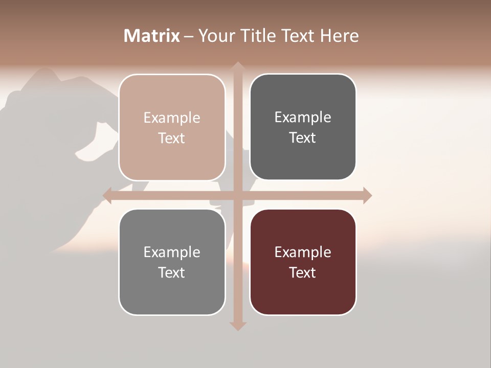 Paradise Airliner Huge PowerPoint Template