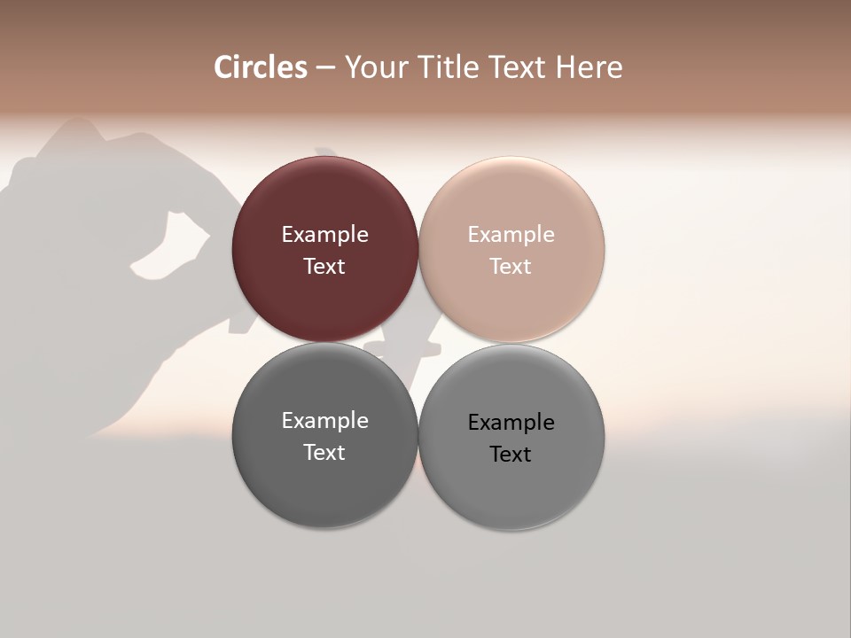 Paradise Airliner Huge PowerPoint Template