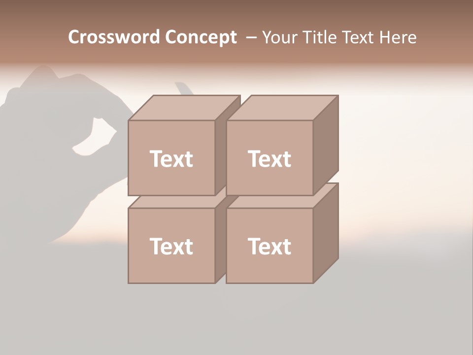 Paradise Airliner Huge PowerPoint Template