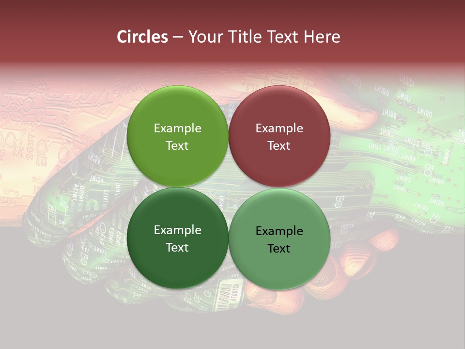 Artificial Agreement Circuit PowerPoint Template
