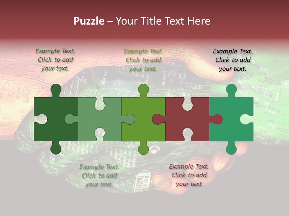 Artificial Agreement Circuit PowerPoint Template