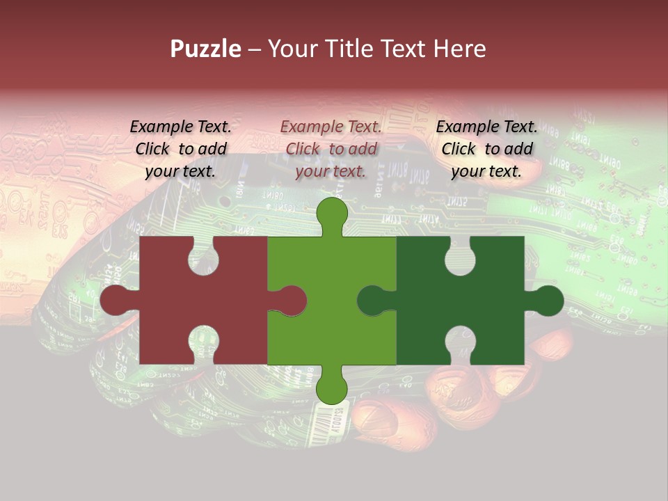 Artificial Agreement Circuit PowerPoint Template