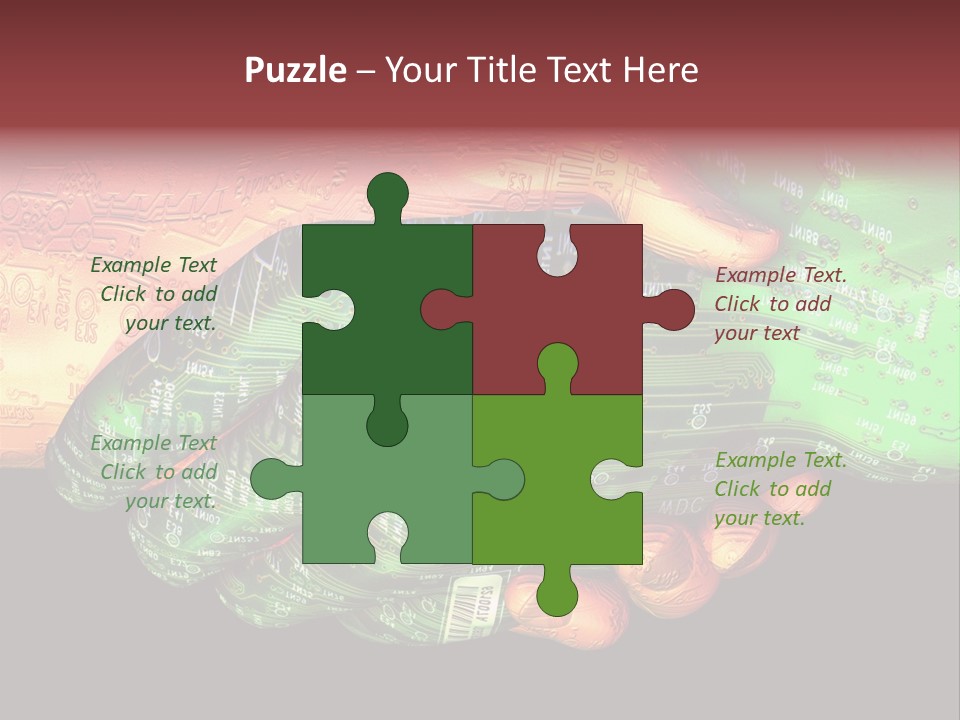 Artificial Agreement Circuit PowerPoint Template