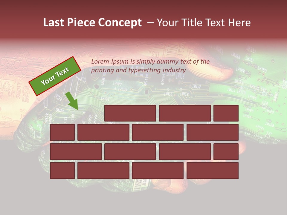 Artificial Agreement Circuit PowerPoint Template